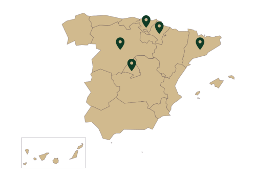 Mapa Area de Cooperación
